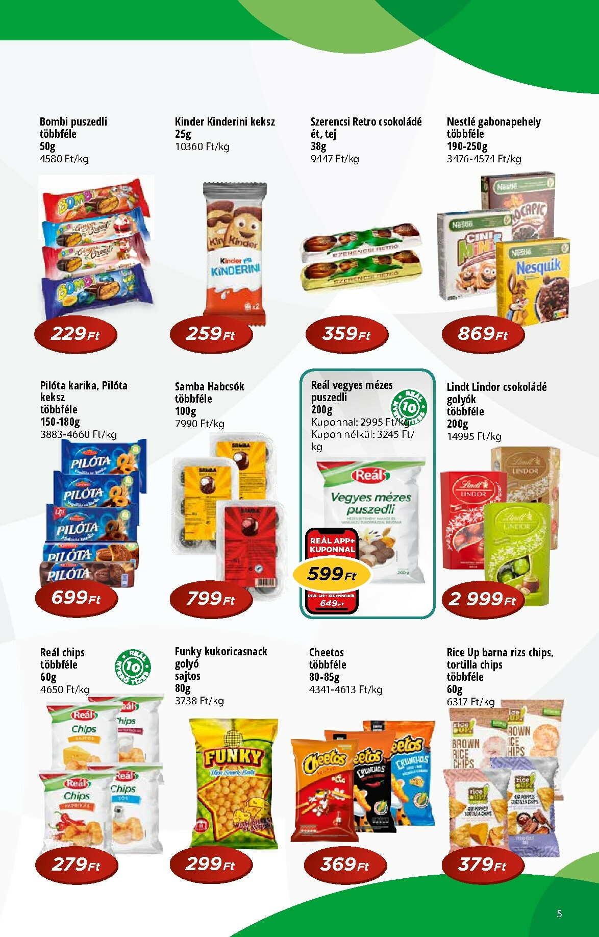 real - Reál - Pont akciós újság, érvényes 10.29. - 11.09. - page: 5