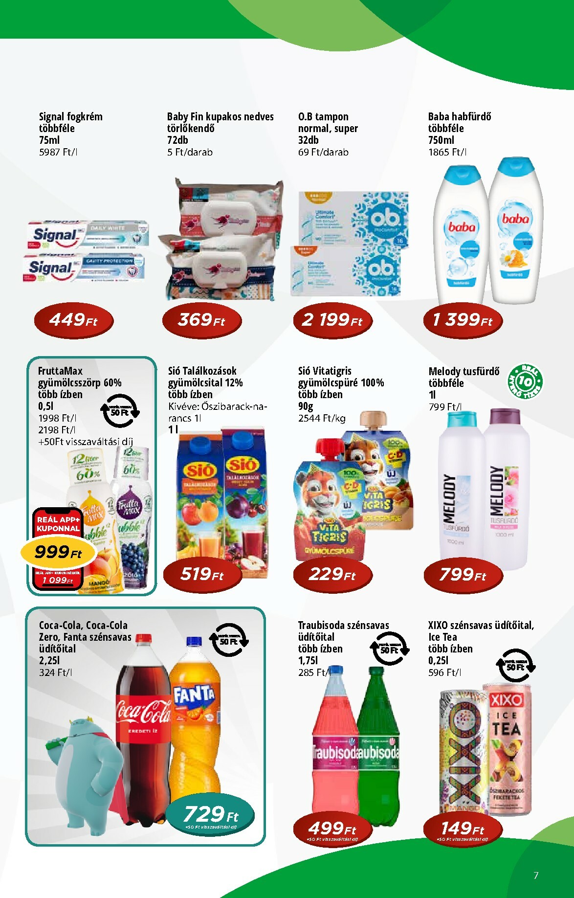 real - Reál - Pont akciós újság, érvényes 10.29. - 11.09. - page: 7