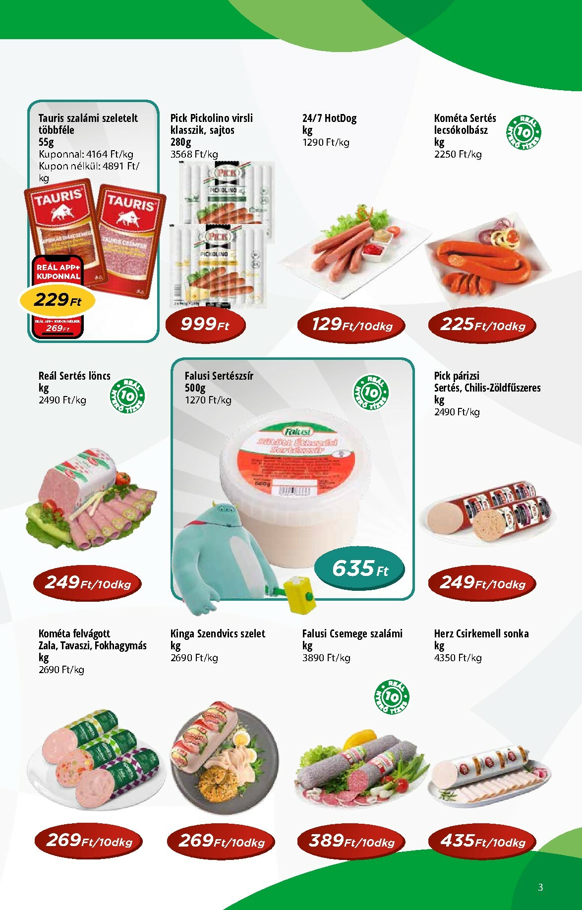 real - Reál - Pont akciós újság, érvényes 10.29. - 11.09. - page: 3
