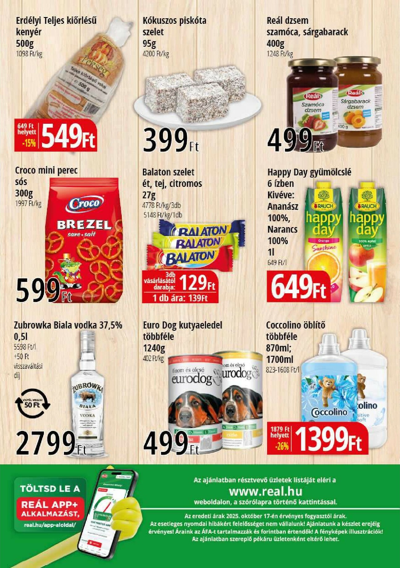 real - Reál - Kelet-Alfi-Ker akciós újság, érvényes 10.30. - 11.02. - page: 2