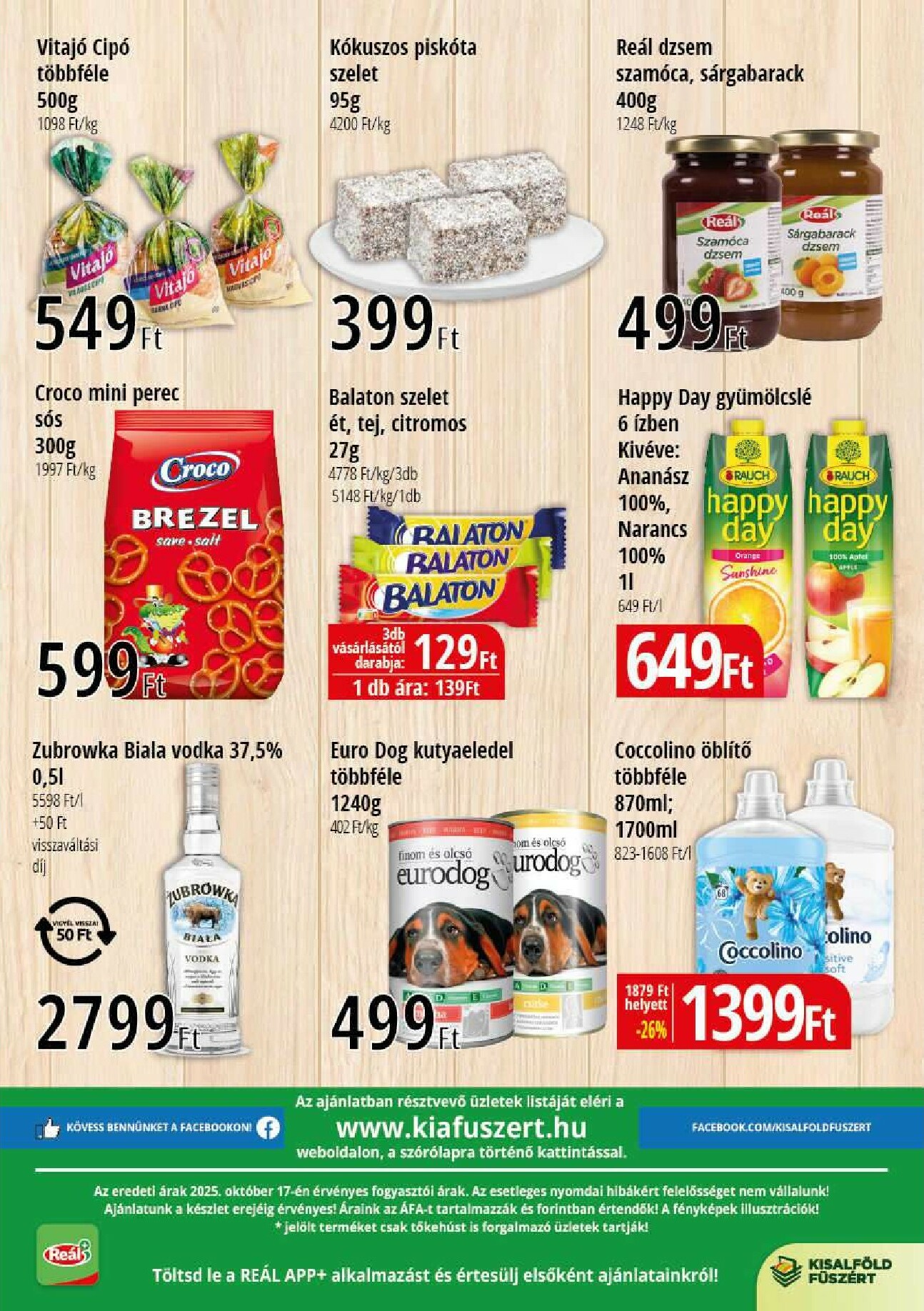 real - Reál - Kisalföld akciós újság, érvényes 10.30. - 11.02. - page: 2