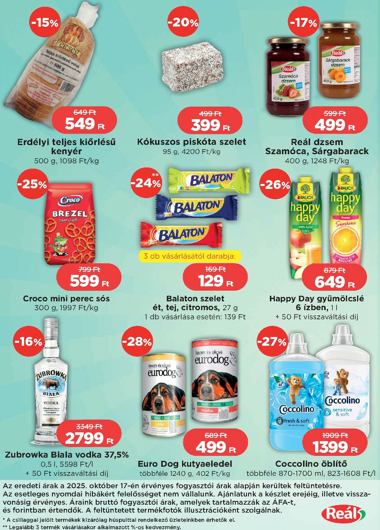 real - Reál - Pest akciós újság, érvényes 10.30. - 11.02. - page: 2