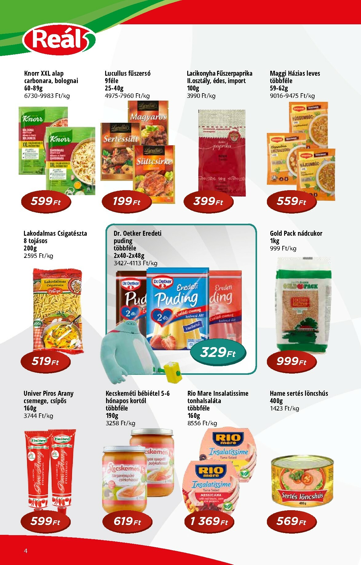 real - Reál Pont akciós újság, érvényes 11.12. - 11.23. - page: 4