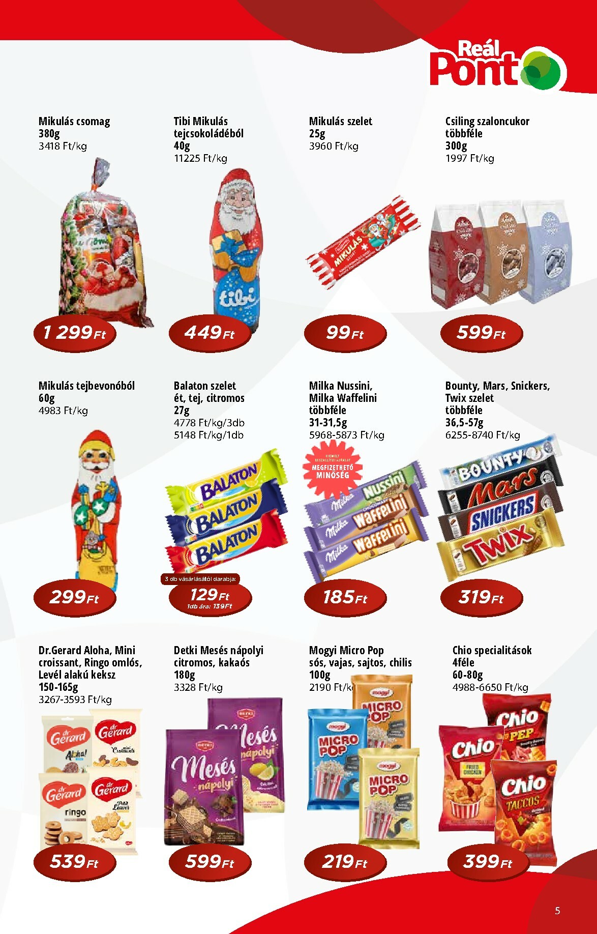 real - Reál Pont akciós újság, érvényes 11.12. - 11.23. - page: 5