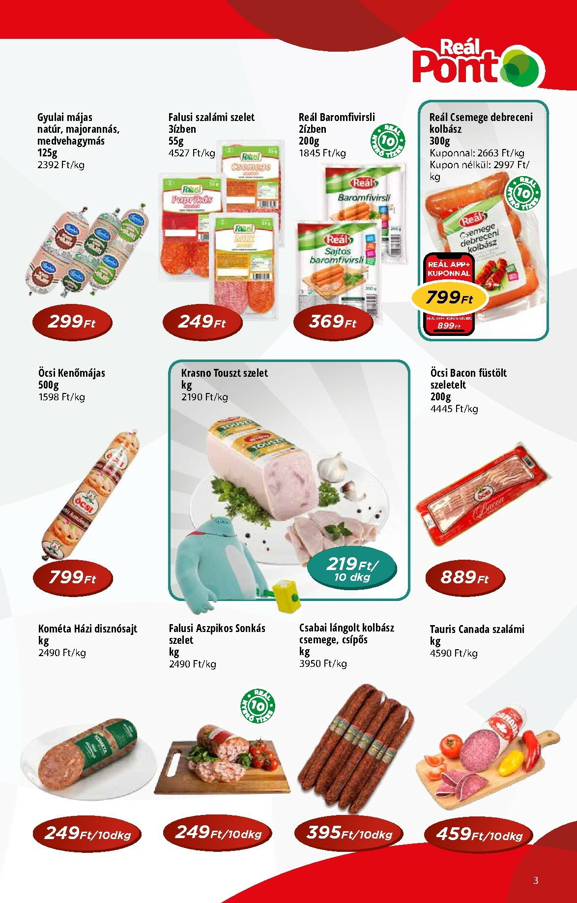 real - Reál Pont akciós újság, érvényes 11.12. - 11.23. - page: 3