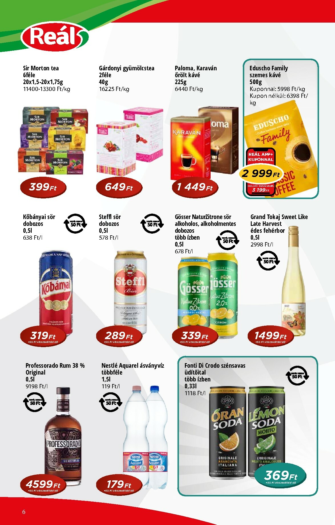 real - Reál Pont akciós újság, érvényes 11.12. - 11.23. - page: 6