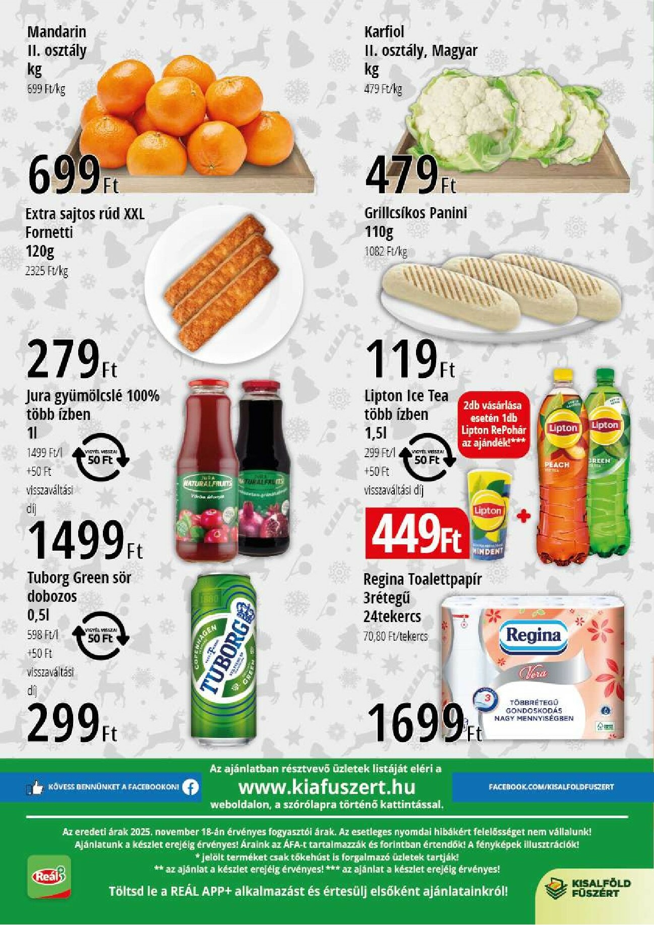 real - Reál - Kisalföld akciós újság, érvényes 11.27. - 11.30. - page: 4