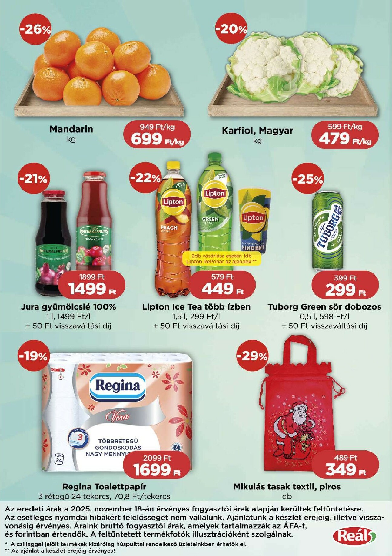 real - Reál - Pest akciós újság, érvényes 11.27. - 11.30. - page: 4