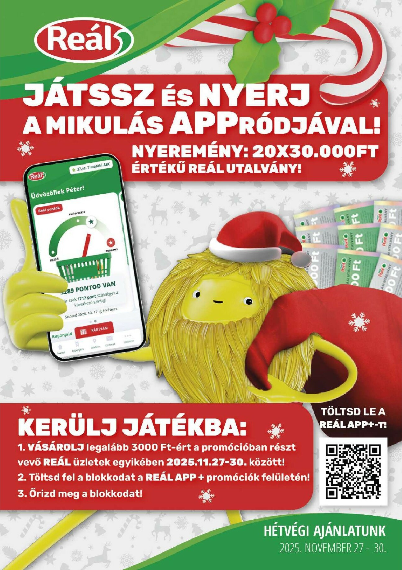 real - Reál - Pest akciós újság, érvényes 11.27. - 11.30.