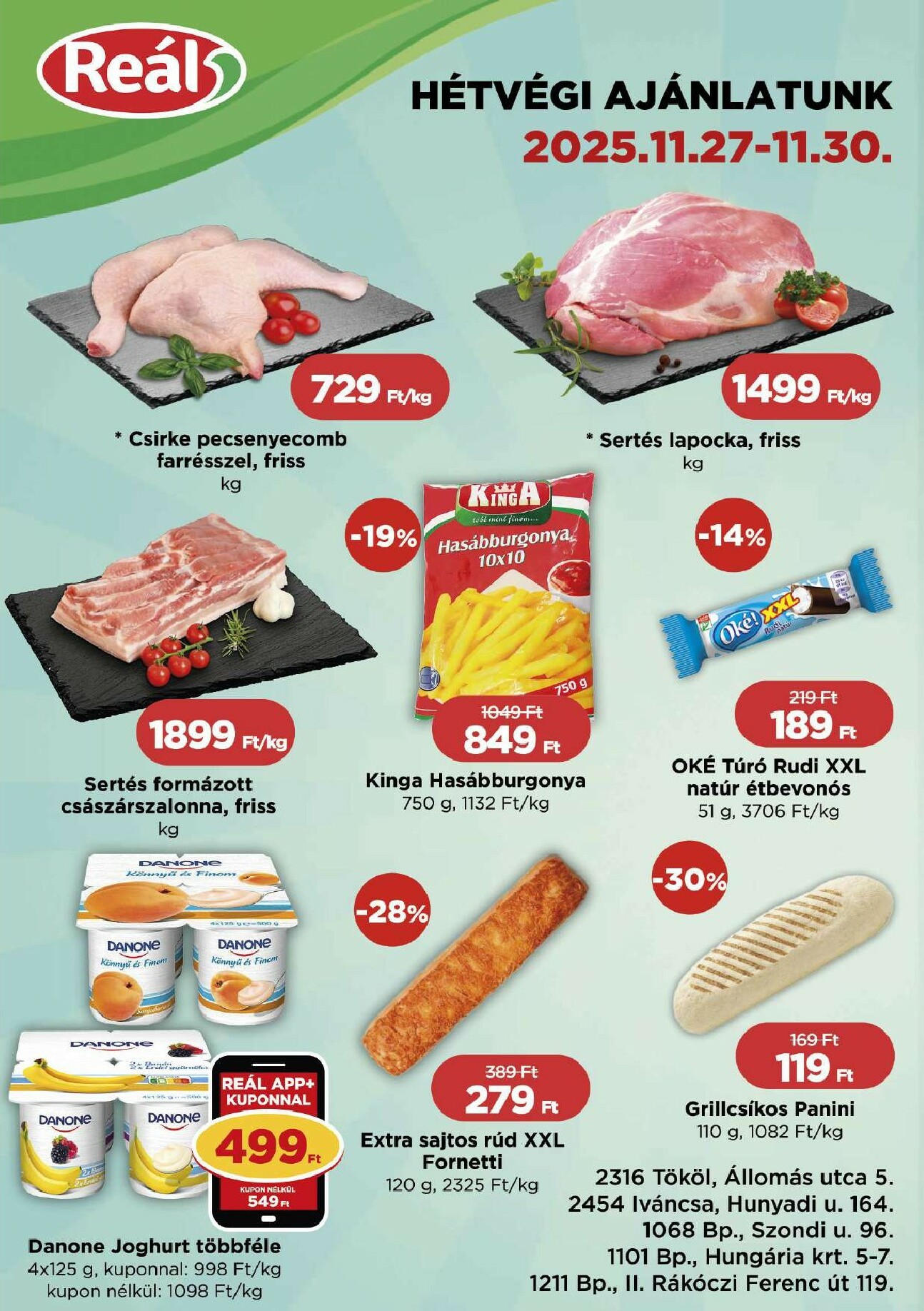 real - Reál - Pest akciós újság, érvényes 11.27. - 11.30. - page: 2