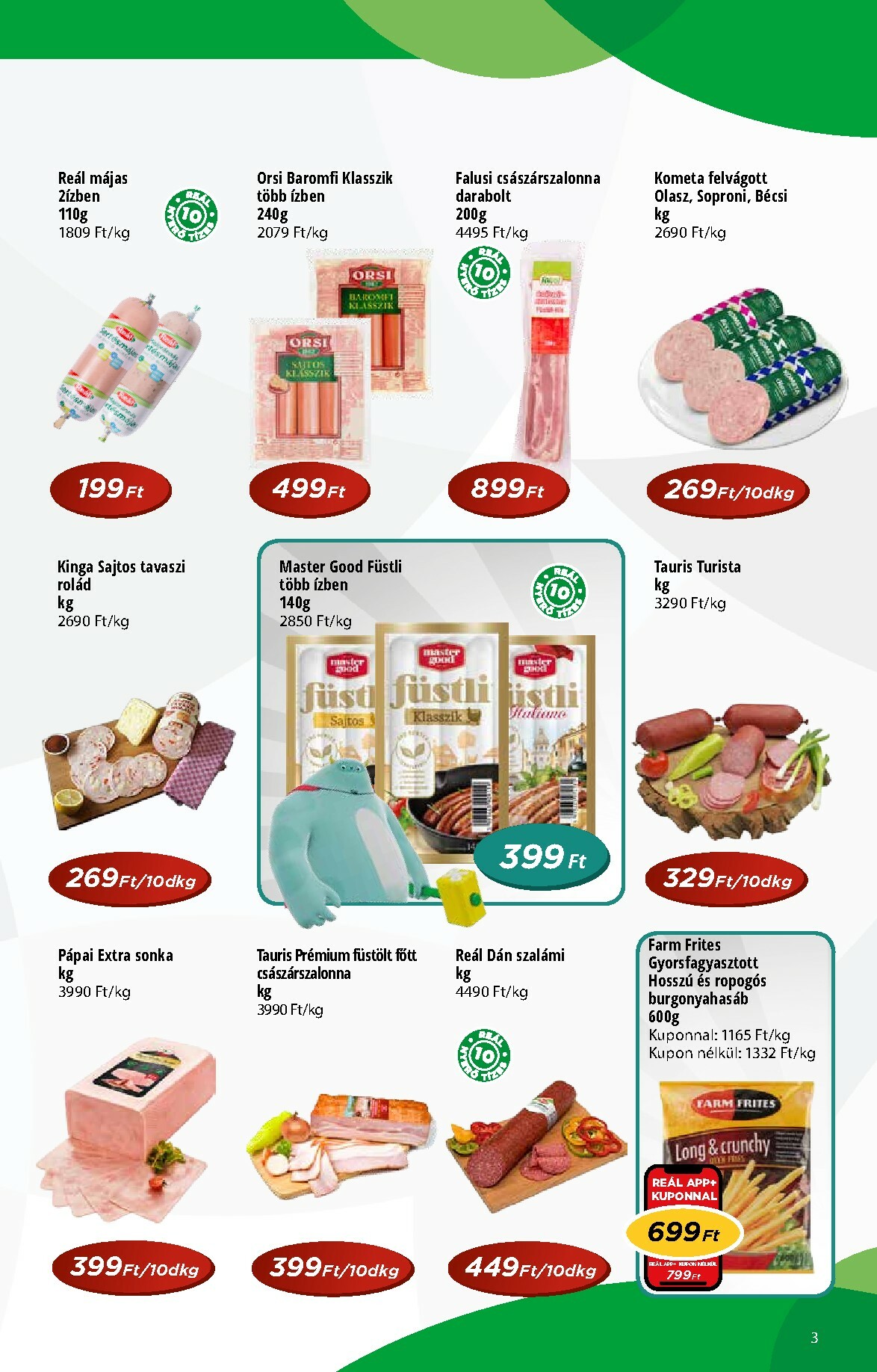 real - Reál - Pont Újság akciós újság, érvényes 11.26. - 12.07. - page: 3