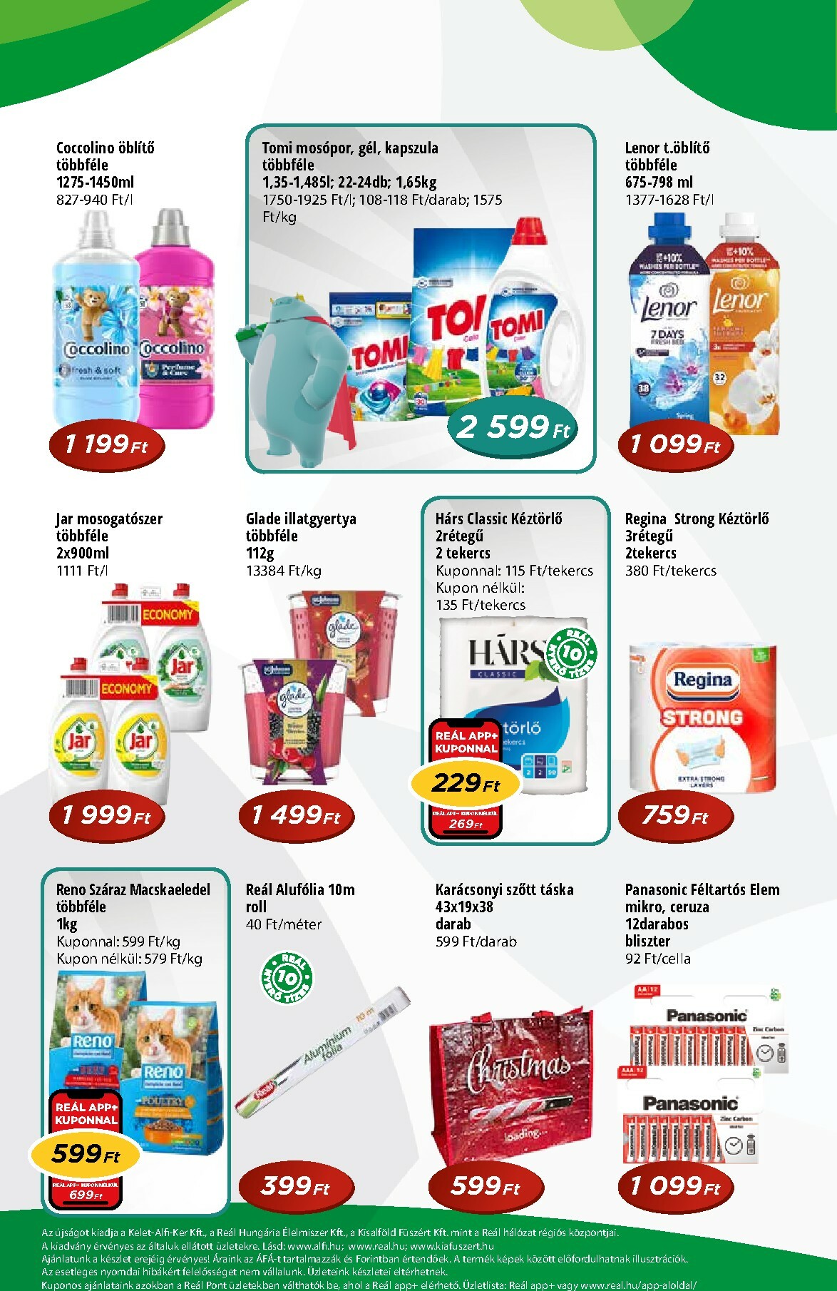 real - Reál - Pont Újság akciós újság, érvényes 11.26. - 12.07. - page: 8