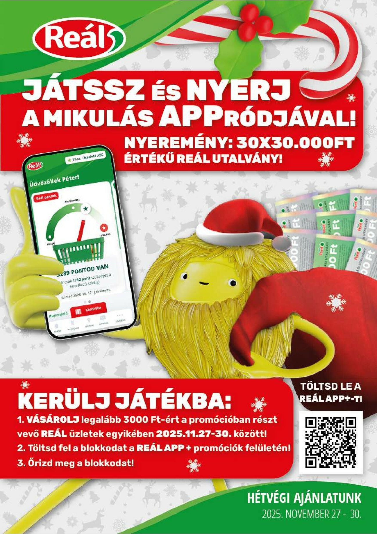 real - Reál - Kelet, Alfi, Ker akciós újság, érvényes 11.27. - 11.30.