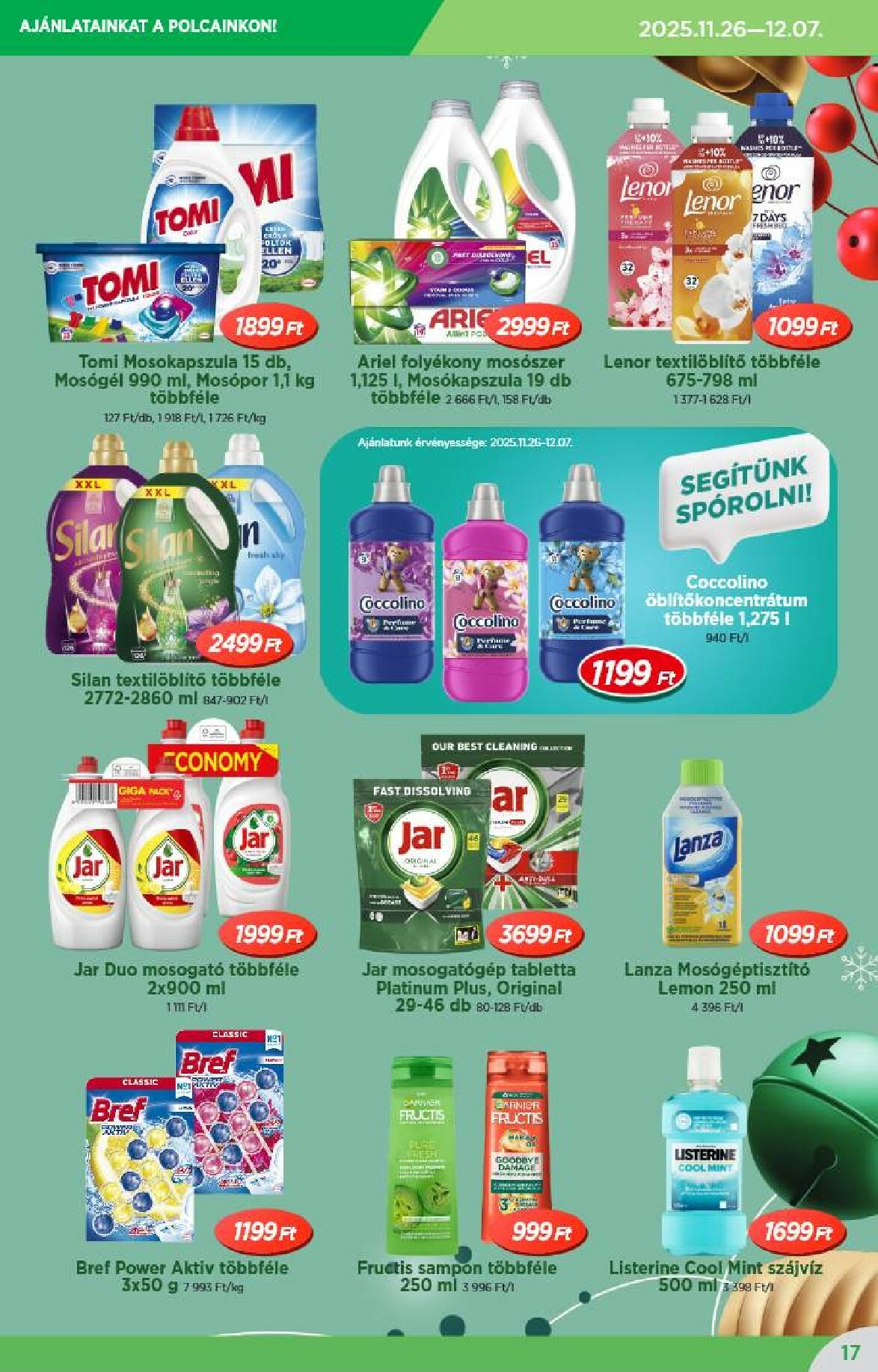 real - Reál - Országos Ajánlatok akciós újság, érvényes 11.26. - 12.07. - page: 17