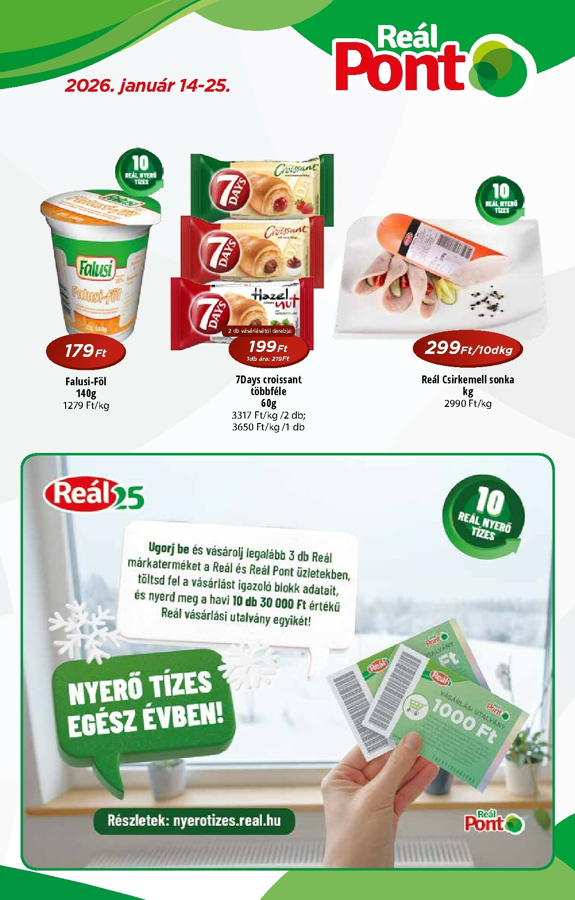 real - Reál - Pont akciós újság, érvényes 01.14. - 01.25.