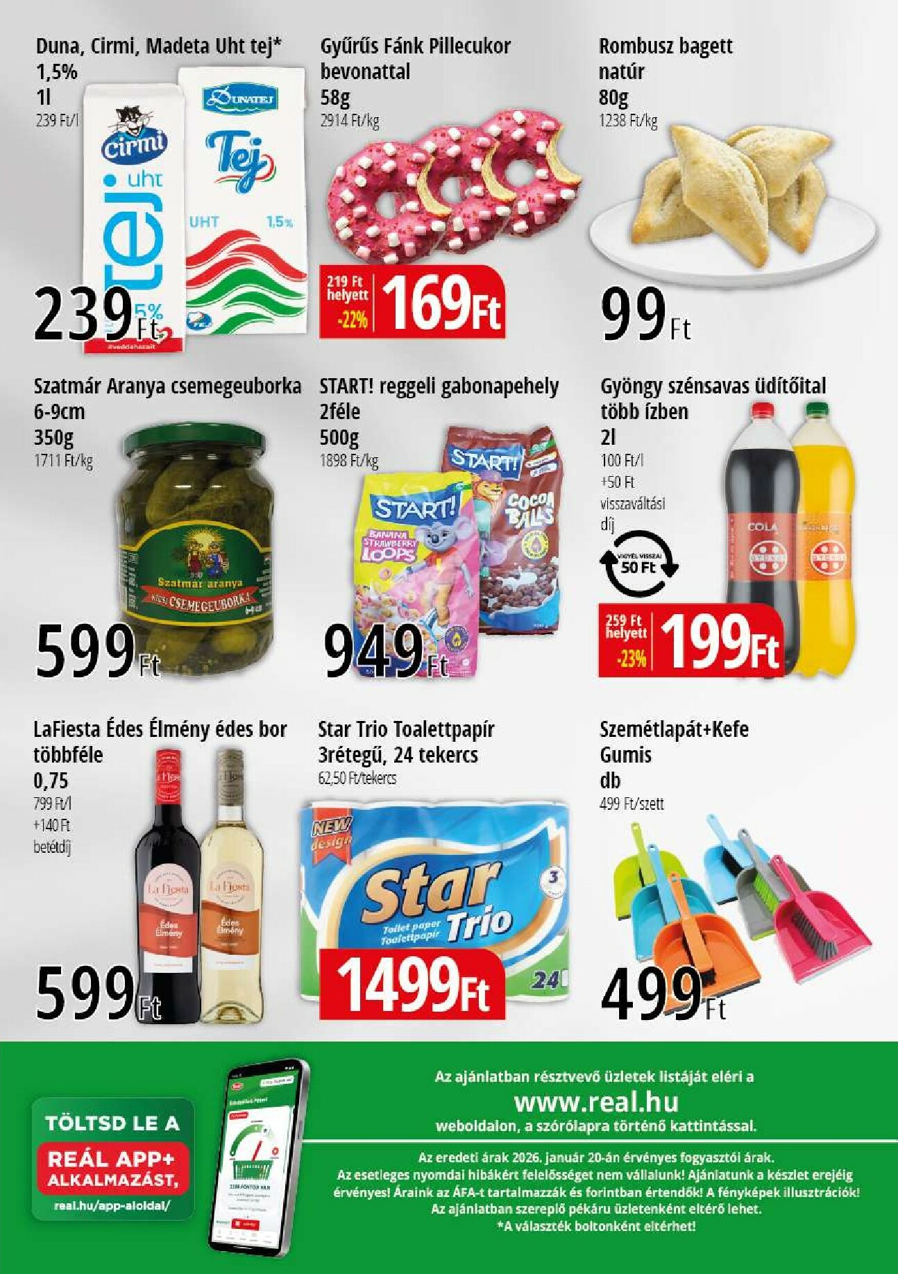 real - Reál - Pest akciós újság, érvényes 01.29. - 02.01. - page: 2