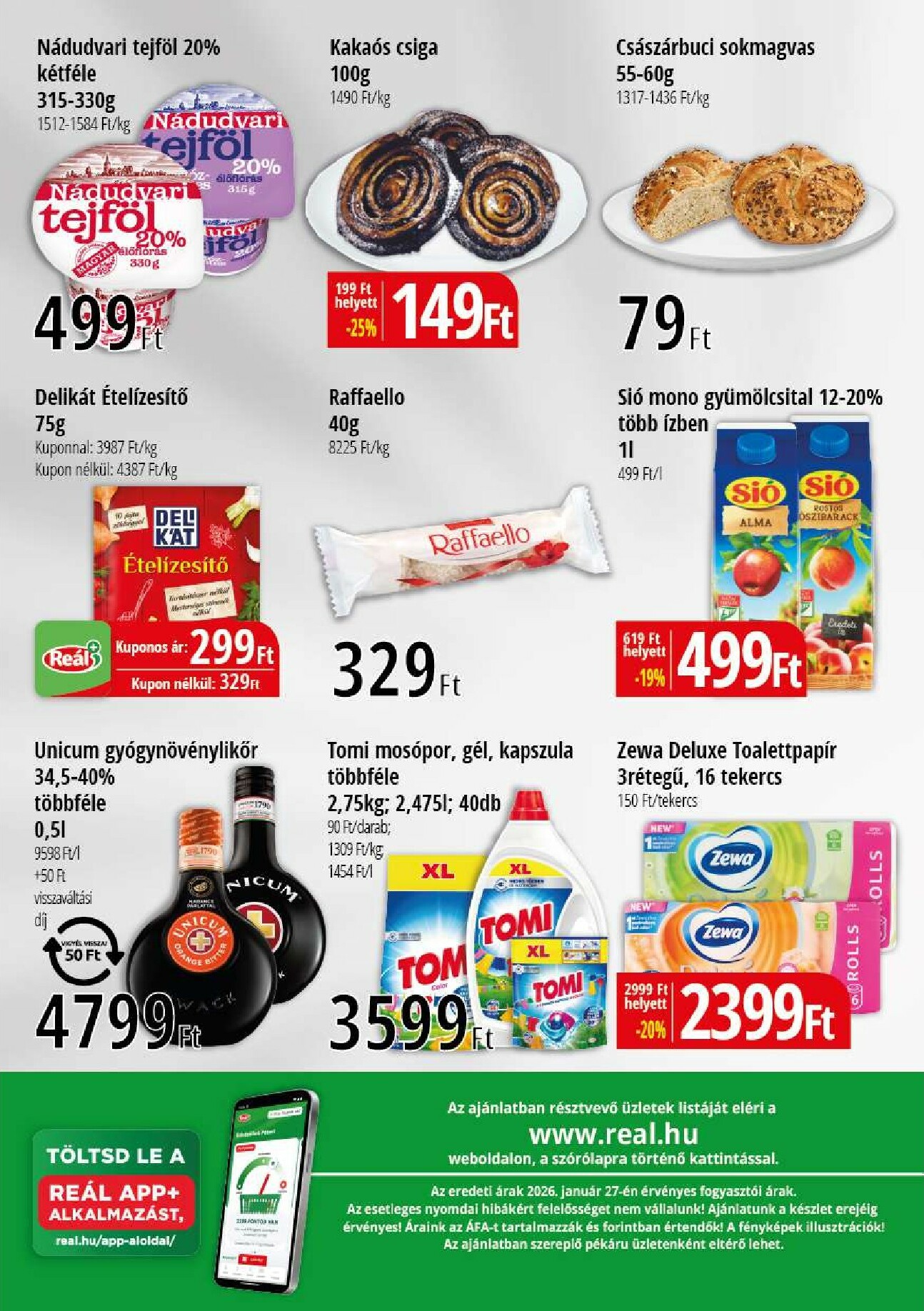real - Reál - Pest akciós újság, érvényes 2026.02.05. - 2026.02.08. - page: 2