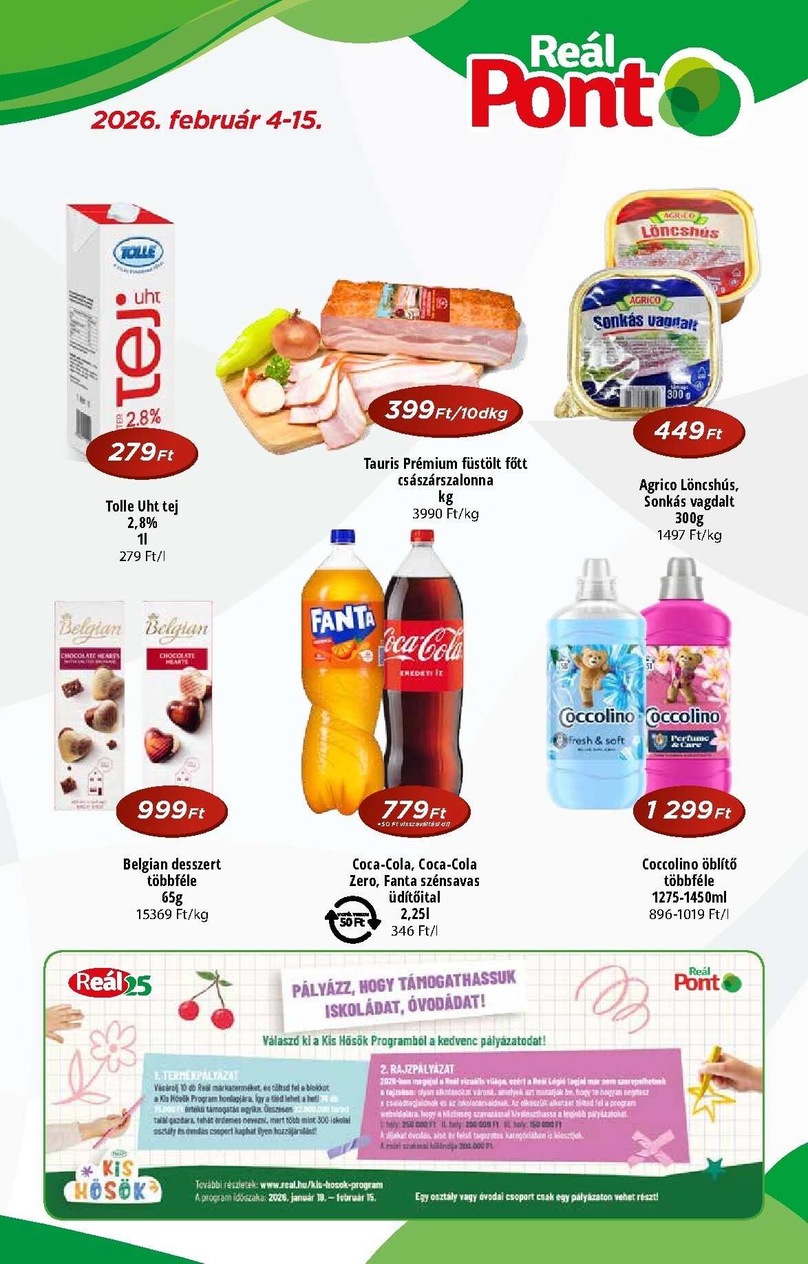 real - Reál - Pont akciós újság, érvényes 2026.02.04. - 2026.02.15.