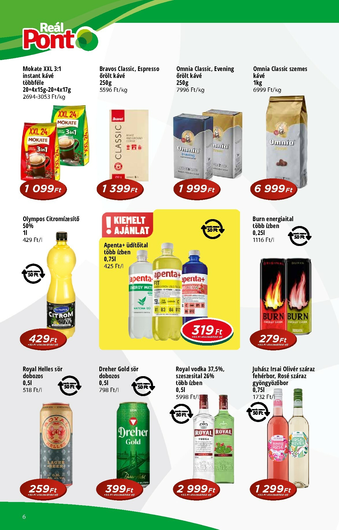 real - Reál - Pont akciós újság, érvényes 2026.02.04. - 2026.02.15. - page: 6
