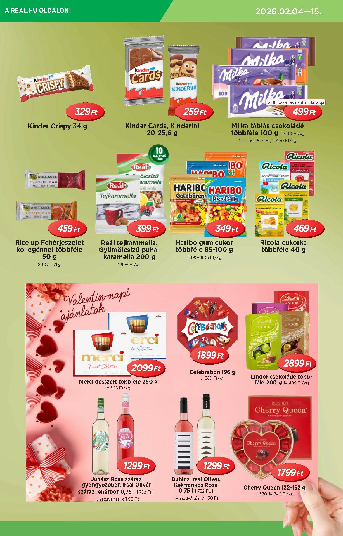 real - Reál - Országos Ajánlatok akciós újság, érvényes 2026.02.04. - 2026.02.15. - page: 13
