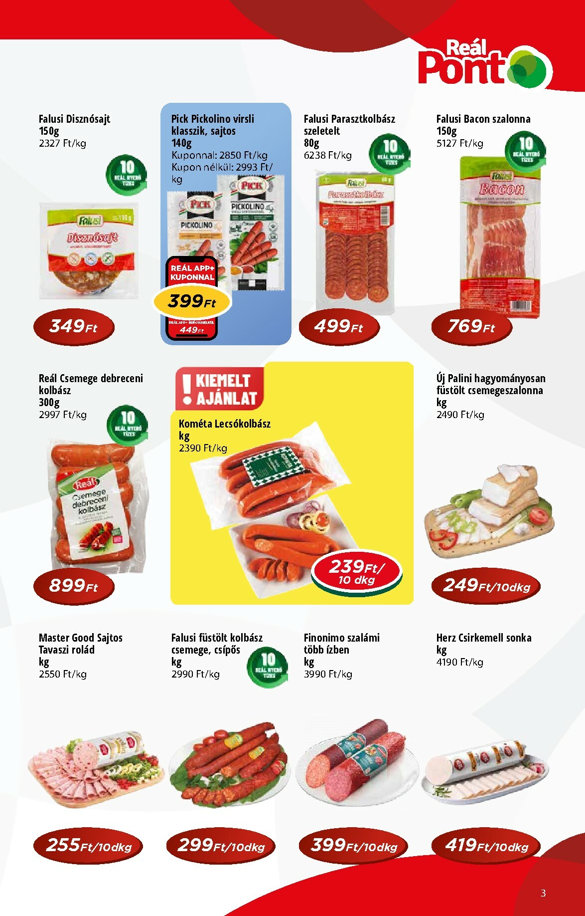 real - Reál - Pont Újság akciós újság, érvényes 2026.02.18. - 2026.03.01. - page: 3