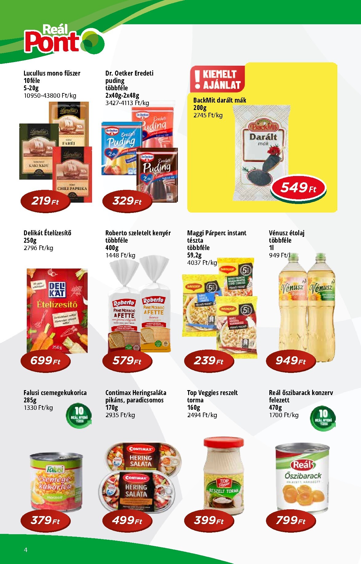 real - Reál - Pont akciós újság, érvényes 2026.03.04. - 2026.03.15. - page: 4