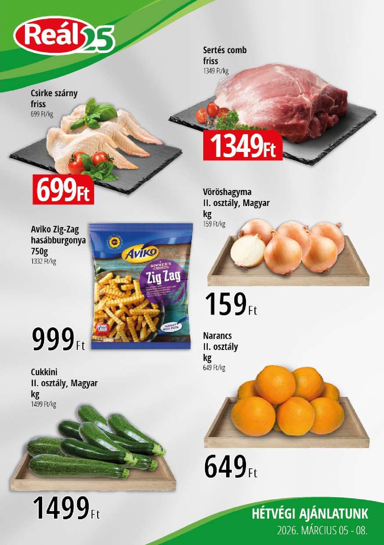 real - Reál - Pest akciós újság, érvényes 2026.03.05. - 2026.03.08.