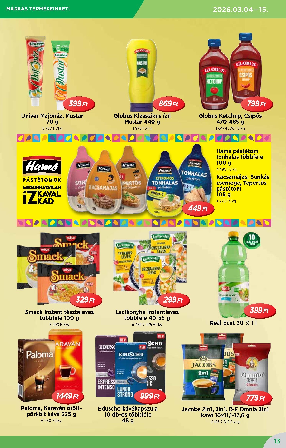 real - Reál - Országos Ajánlatok akciós újság, érvényes 2026.03.04. - 2026.03.15. - page: 13