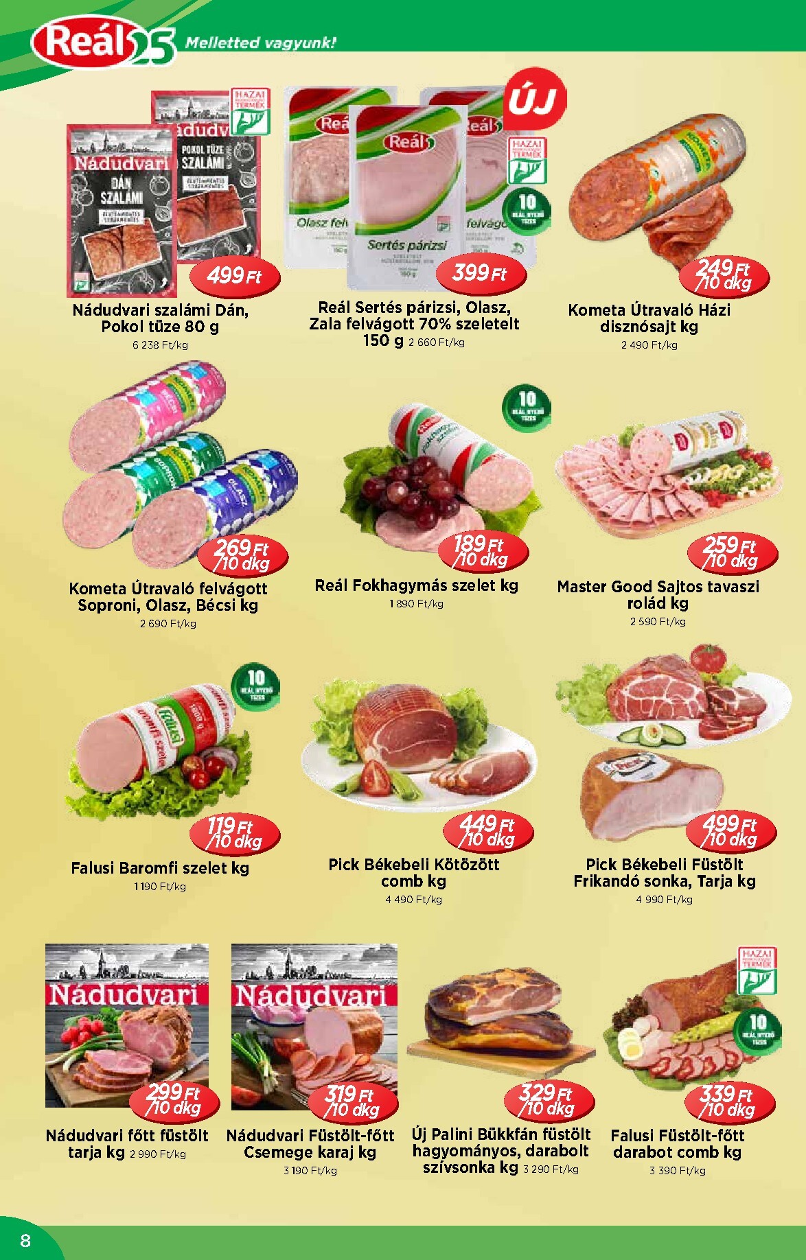 real - Reál - Országos Ajánlatok akciós újság, érvényes 2026.03.04. - 2026.03.15. - page: 8