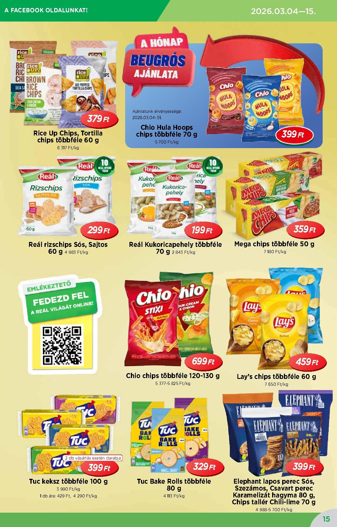 real - Reál - Országos Ajánlatok akciós újság, érvényes 2026.03.04. - 2026.03.15. - page: 15