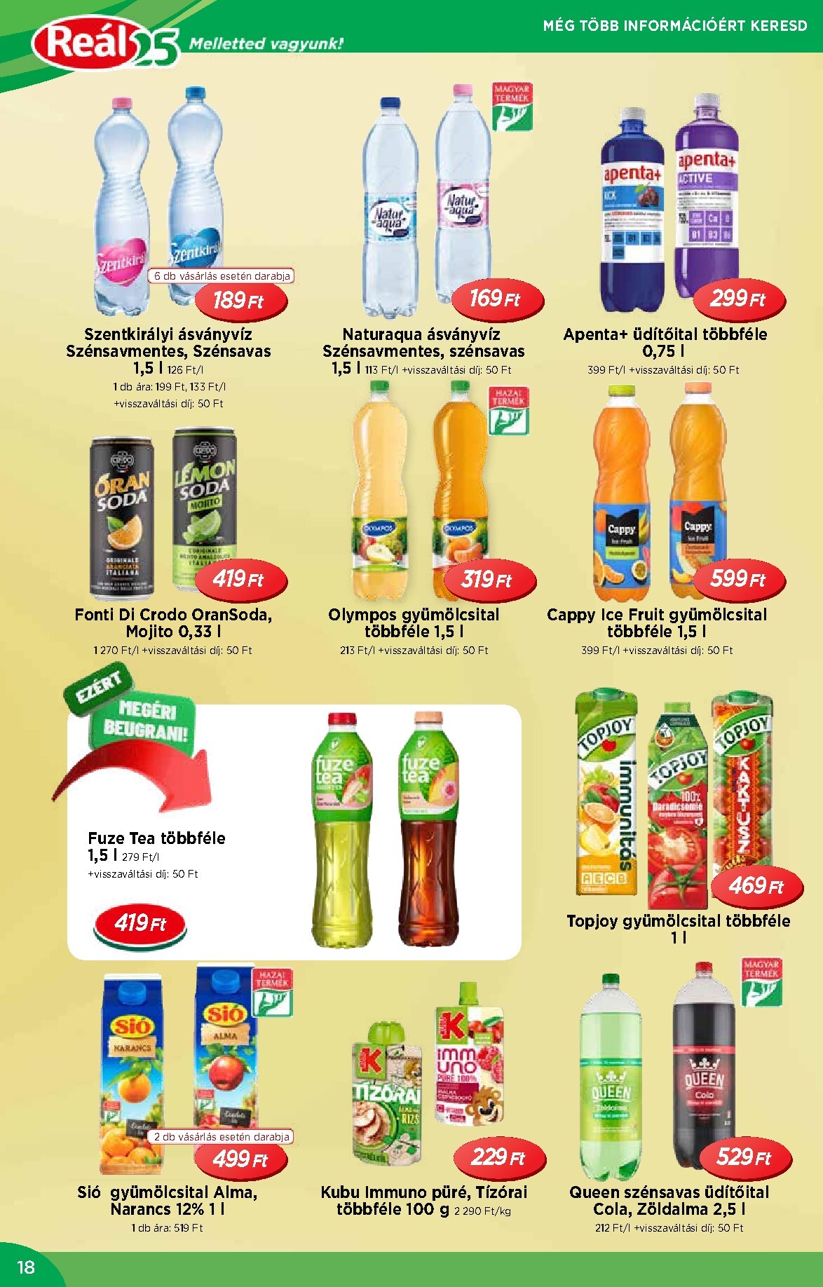 real - Reál - Országos Ajánlatok akciós újság, érvényes 2026.03.04. - 2026.03.15. - page: 18