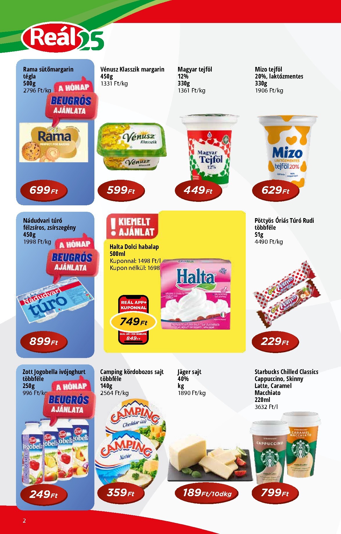 real - Reál akciós újság, érvényes 2026.03.18. - 2026.03.29. - page: 2