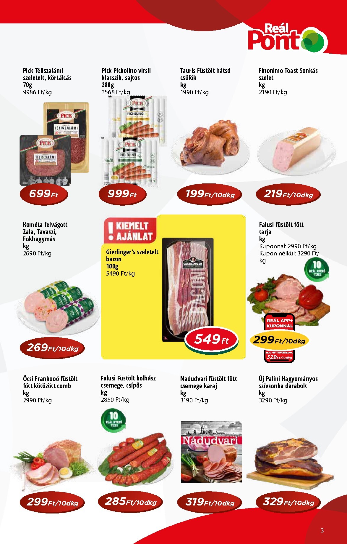 real - Reál akciós újság, érvényes 2026.03.18. - 2026.03.29. - page: 3
