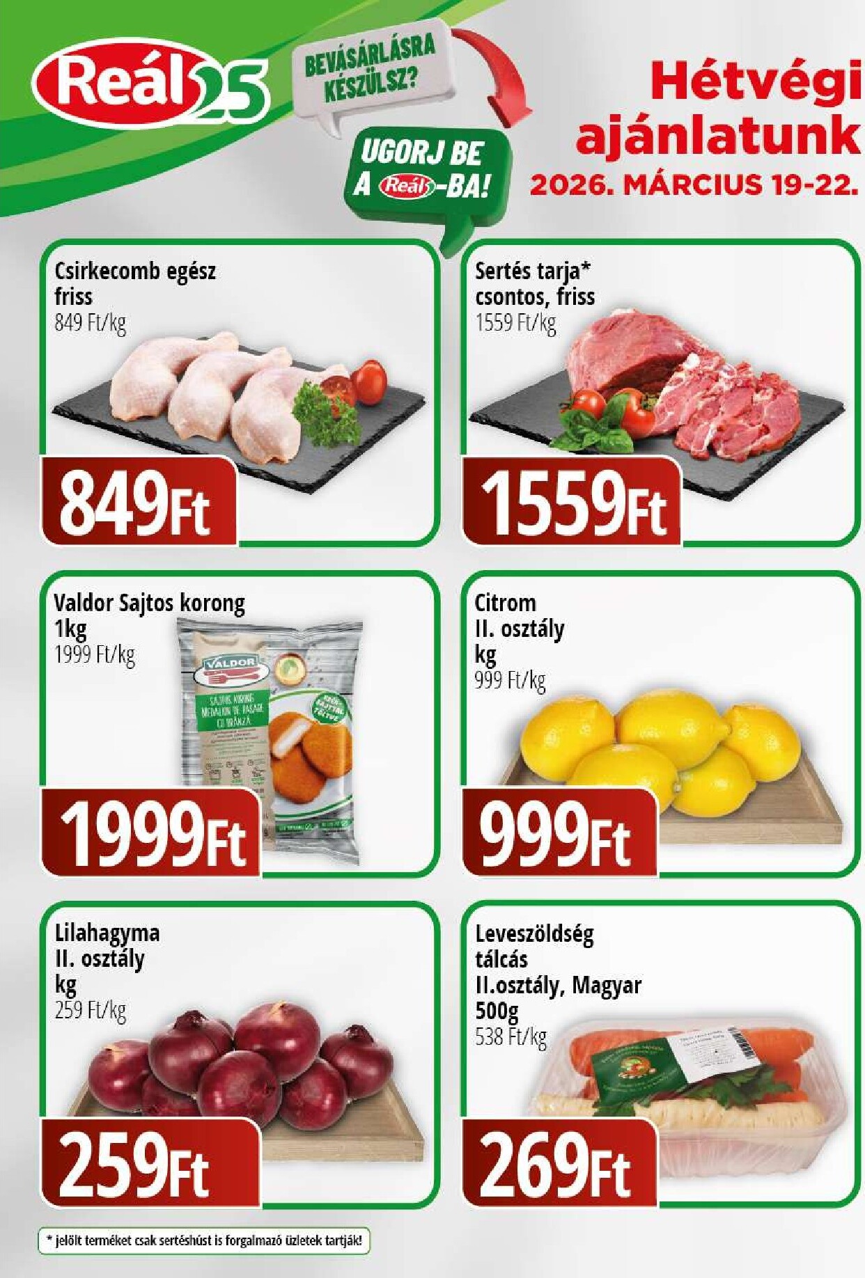real - Reál - Pest akciós újság, érvényes 2026.03.19. - 2026.03.22.