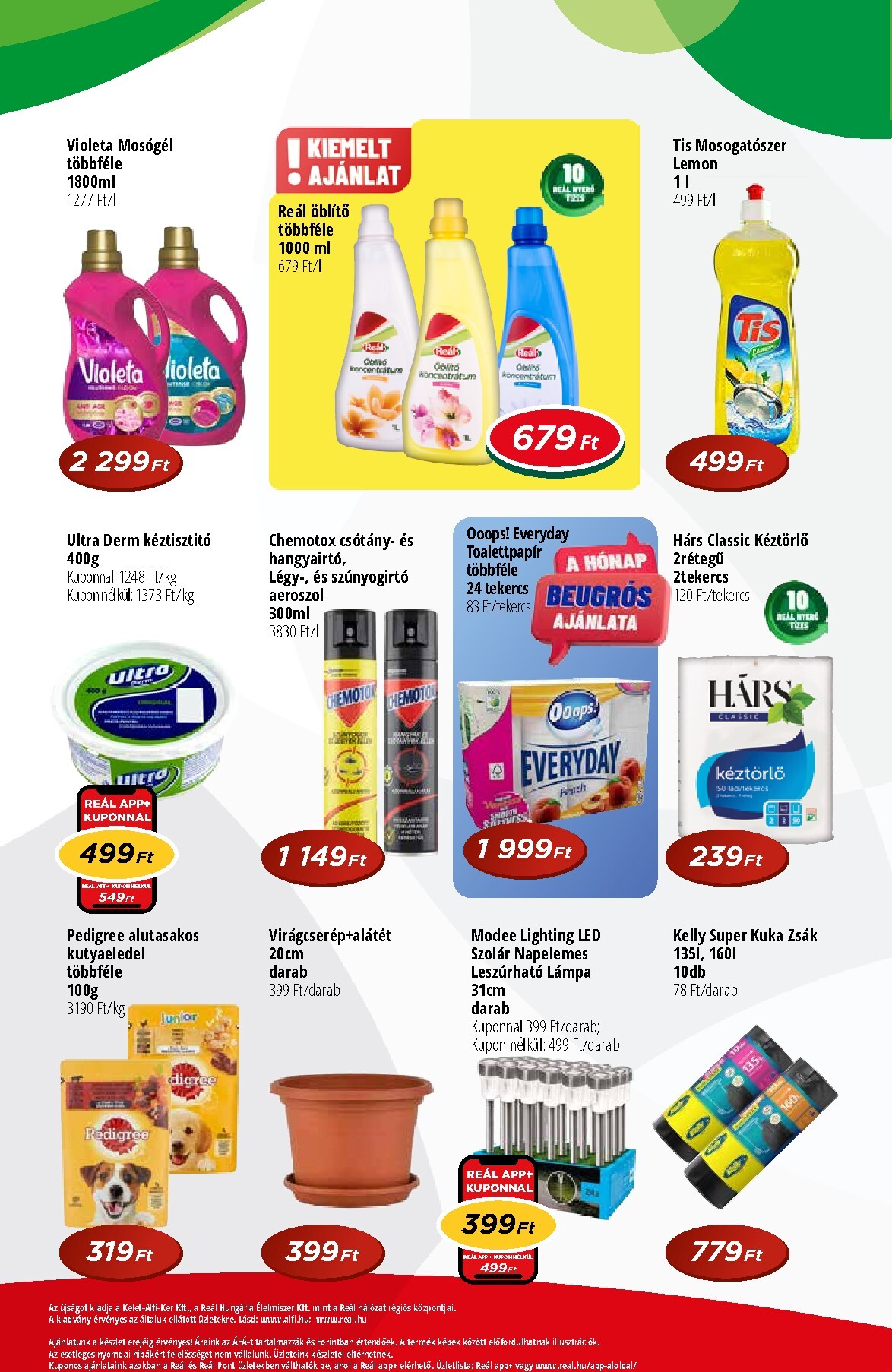 real - A jövőbeli Reál - Pont Újság akciós újság szerdától 2026.04.15.-tól vasárnaptól 2026.04.26.-ig érvényes. - page: 8