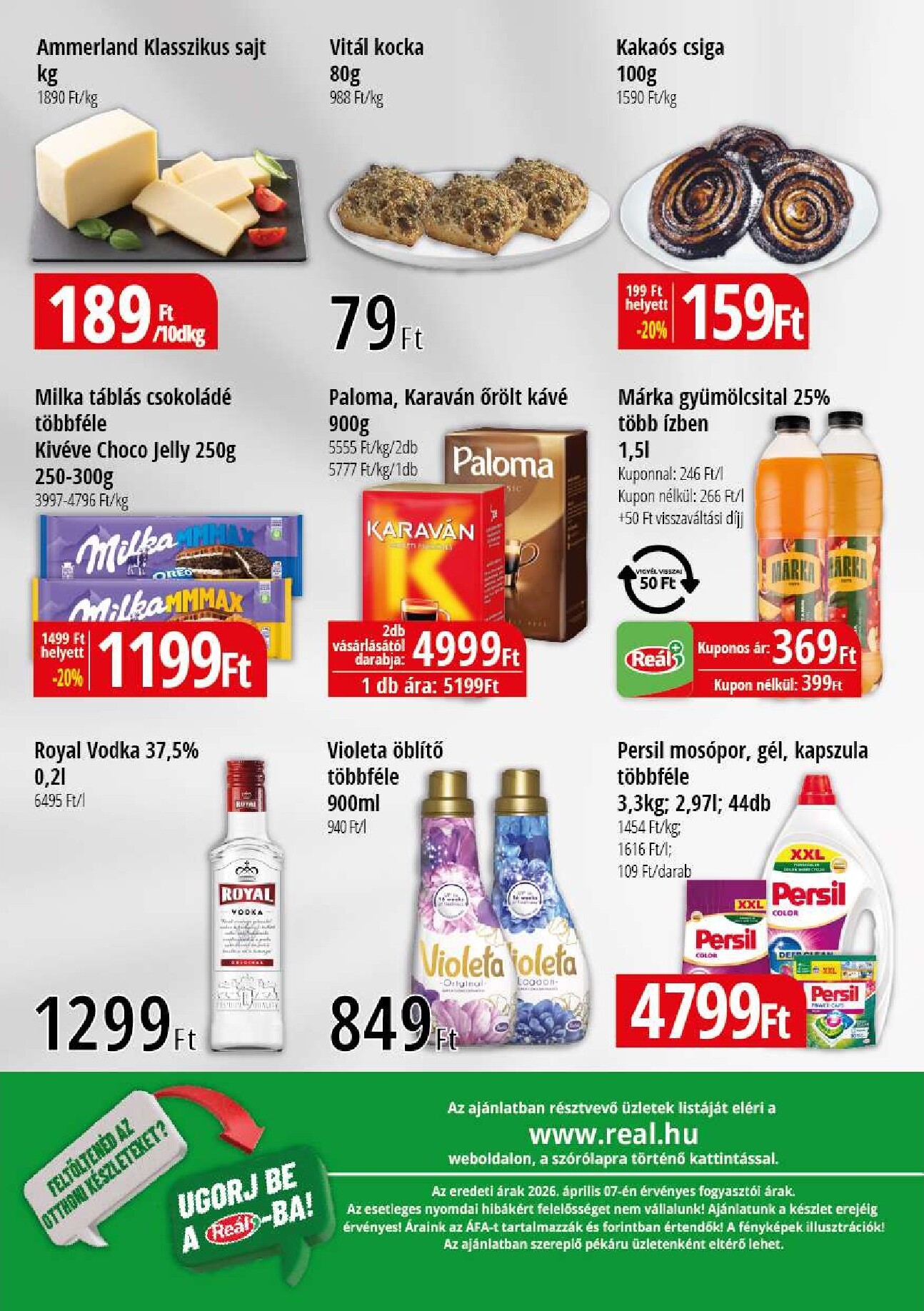 real - Aktuális Reál - Pest szórólap érvényes csütörtöktől 2026.04.16.-től vasárnaptól 2026.04.19.-ig - page: 2