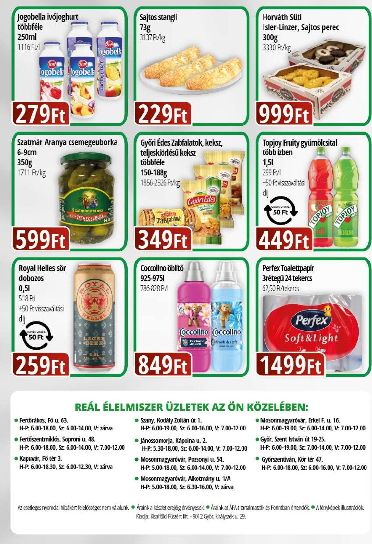 real - A jövőbeli Reál - Kisalföld akciós újság csütörtöktől 2026.04.23.-tól vasárnaptól 2026.04.26.-ig érvényes. - page: 2