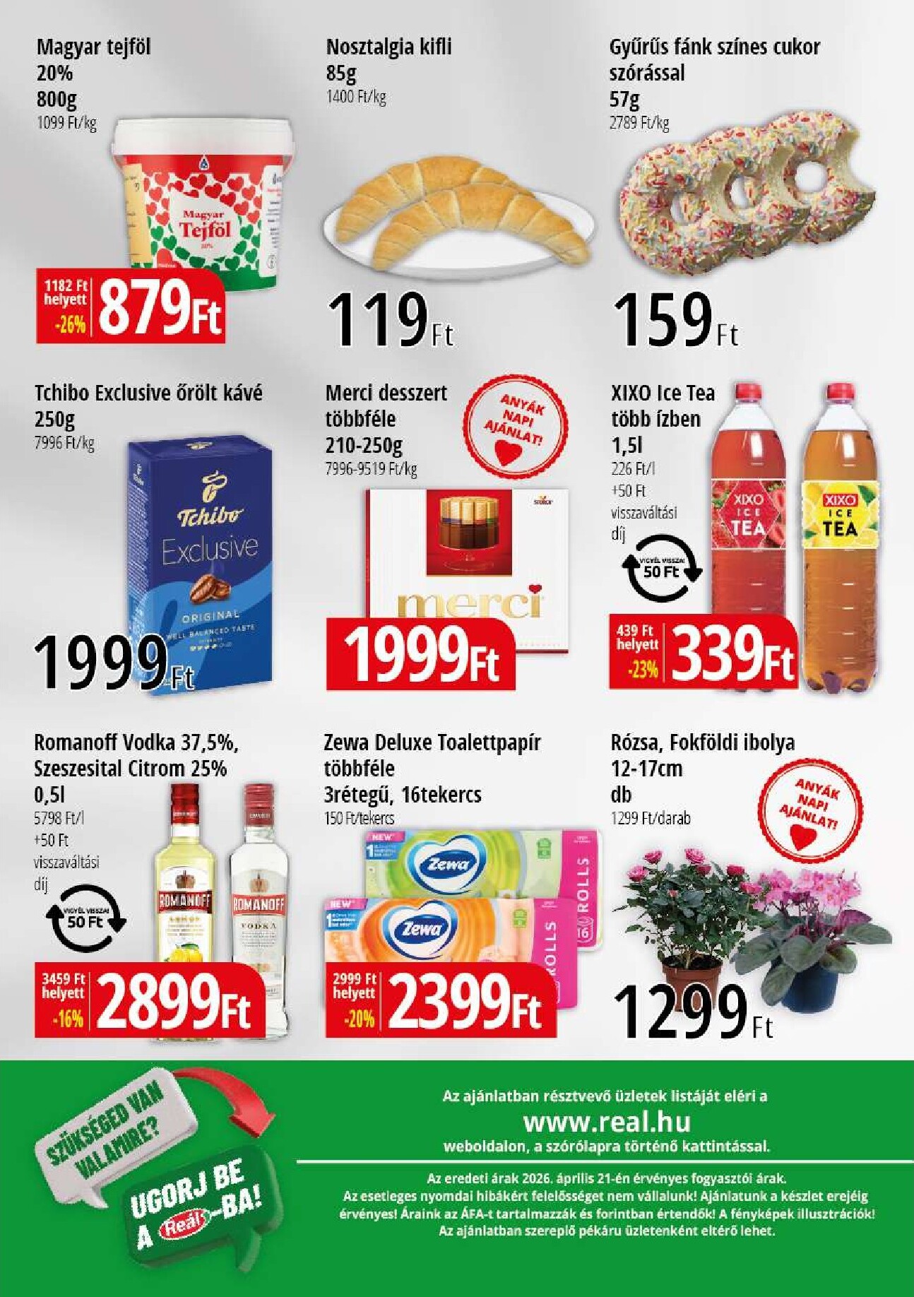 real - A jövőbeli Reál - Kisalföld akciós újság szerdától 2026.04.29.-tól vasárnaptól 2026.05.03.-ig érvényes. - page: 2