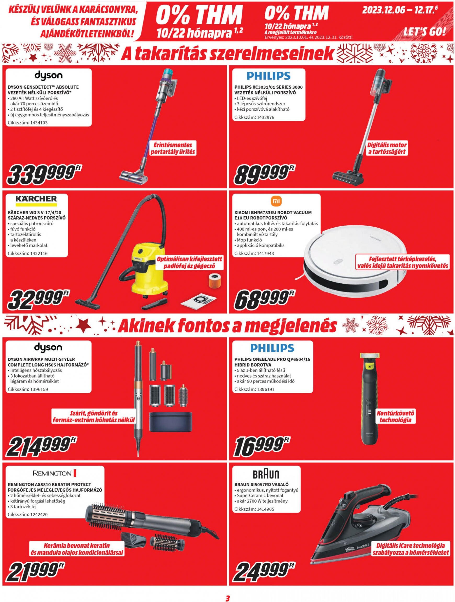 media-markt - Media Markt dátumtól érvényes 2023.12.06. - page: 3