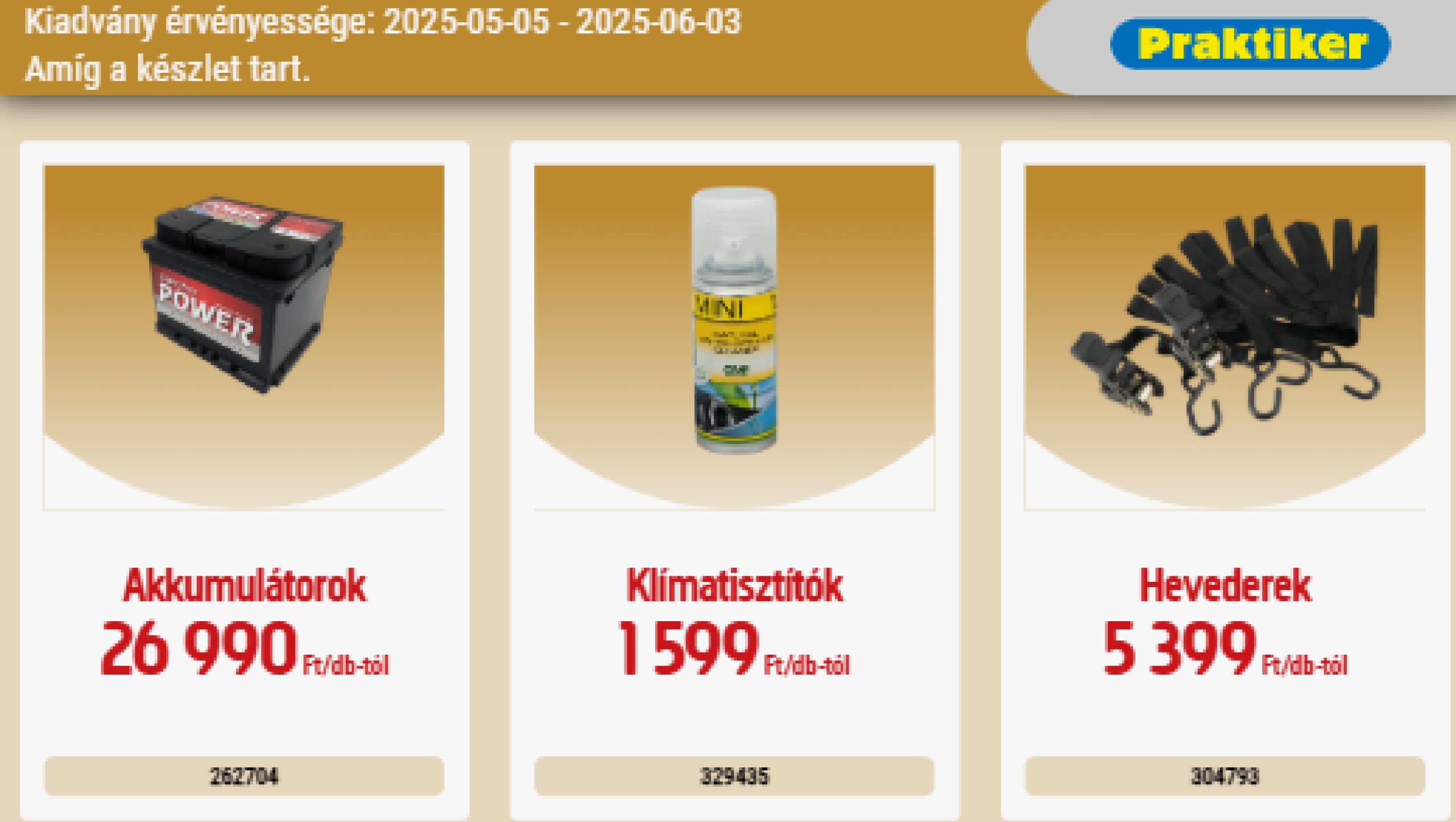 praktiker - Praktiker akciós újság, érvényes 05.05. - 06.03. - page: 19