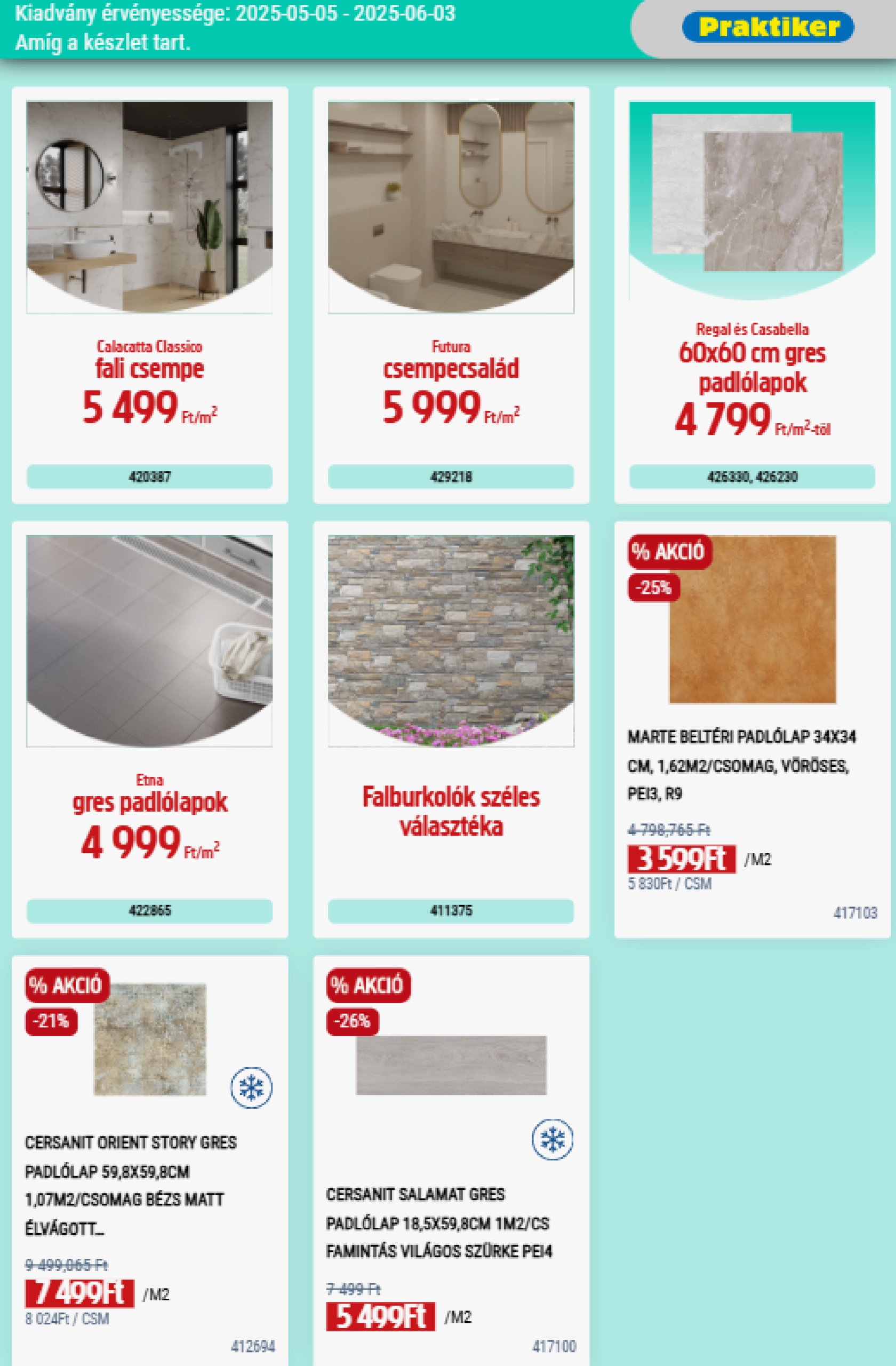 praktiker - Praktiker akciós újság, érvényes 05.05. - 06.03. - page: 3