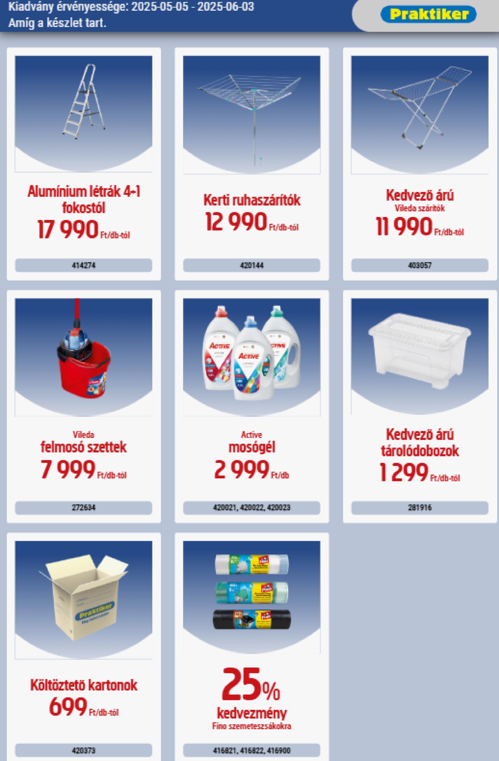 praktiker - Praktiker akciós újság, érvényes 05.05. - 06.03. - page: 16