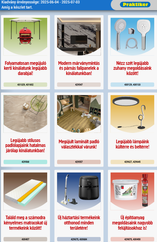 praktiker - Praktiker akciós újság, érvényes 06.04. - 07.03. - page: 11