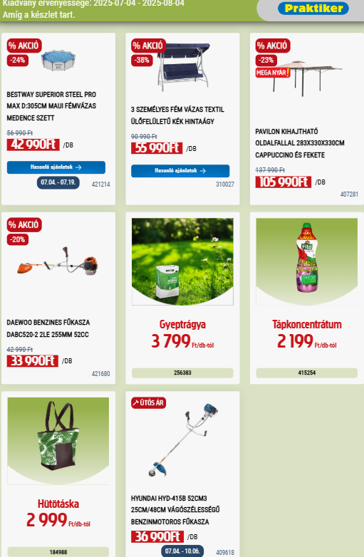 praktiker - Praktiker akciós újság, érvényes 07.04. - 08.04. - page: 14