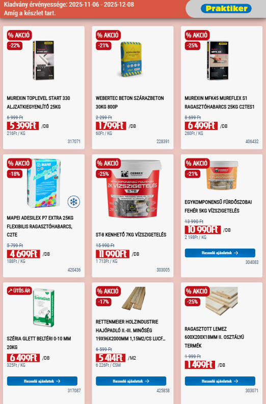 praktiker - Praktiker akciós újság, érvényes 11.06. - 12.08. - page: 7