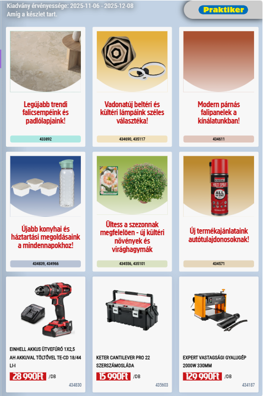 praktiker - Praktiker akciós újság, érvényes 11.06. - 12.08. - page: 12