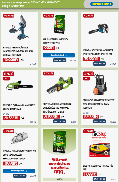 praktiker - Praktiker akciós újság, érvényes 01.02. - 01.26. - page: 13