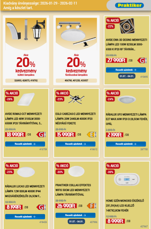 praktiker - Praktiker akciós újság, érvényes 2026.01.29. - 2026.02.11. - page: 5