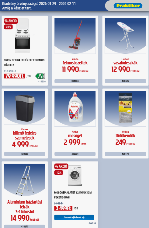 praktiker - Praktiker akciós újság, érvényes 2026.01.29. - 2026.02.11. - page: 14