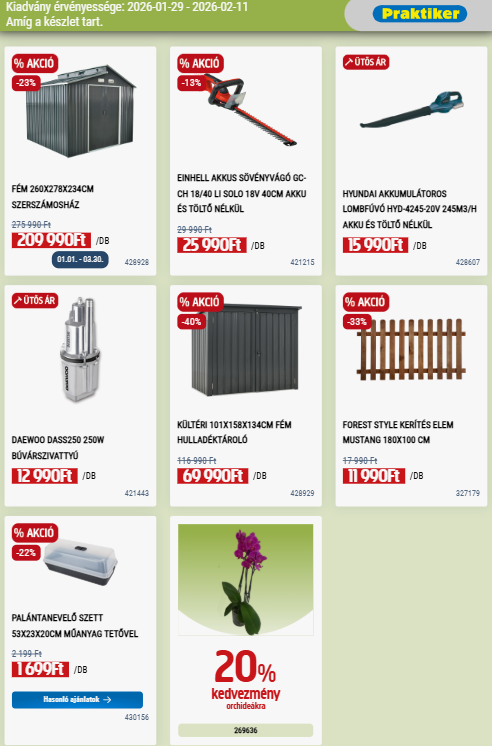 praktiker - Praktiker akciós újság, érvényes 2026.01.29. - 2026.02.11. - page: 6